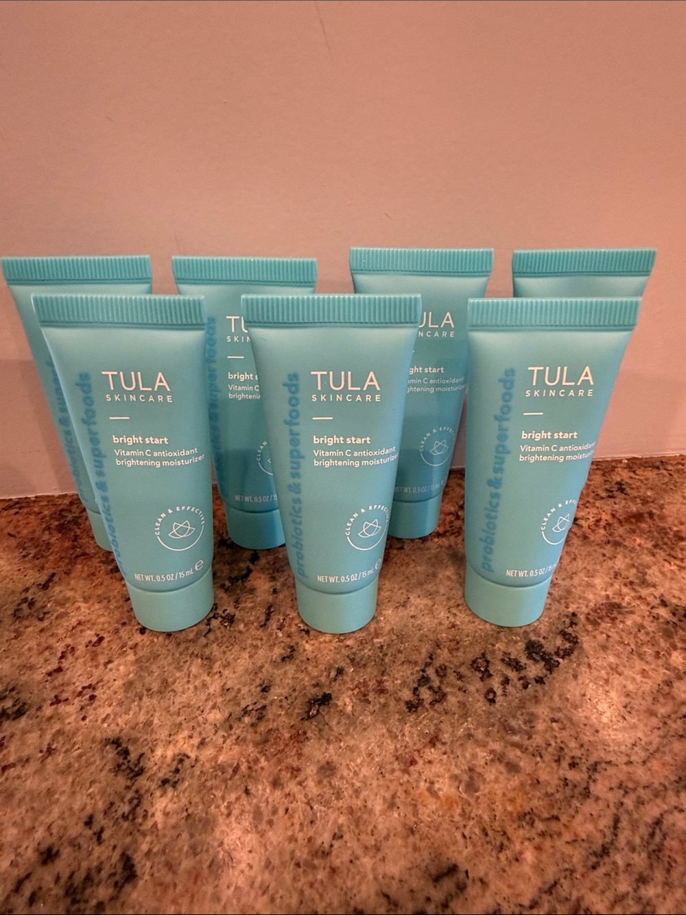 Tula Bright Start Moisturizer Set of 7 NEW
